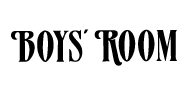 boys room